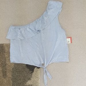 NWT Off the Shoulder Mossimo Supply Co. Shirt